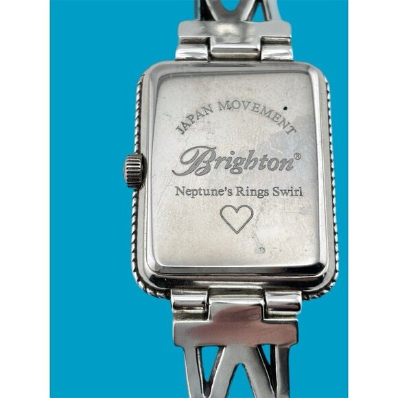 Brighton Neptunes Rings Swirl Watch Crystal Accent Two-Tone 7\